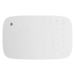 Carcasa para teclado con sirena y lector RFID - AJ-KEYPADCOMBI-W - Instalación sencilla - Plástico ABS - Color blanco