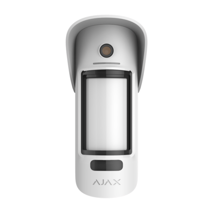Fotodetector exterior con petición de imagen - Inalámbrico 868 MHz Jeweller - Detección de 3 a 15 m - Gestor de privacidad - Antimasking / Inmune a mascotas - Uso exterior IP55