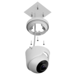 Cámara IP Turrent 8 Megapixel Ajax, 2,8mm Color Negro