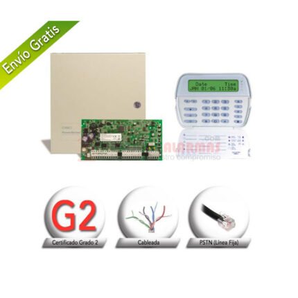 Central de 6 a 16 Zonas cableadas DSC