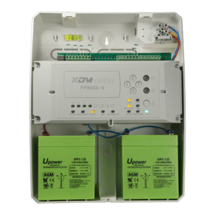 Central convencional de 4 zonas