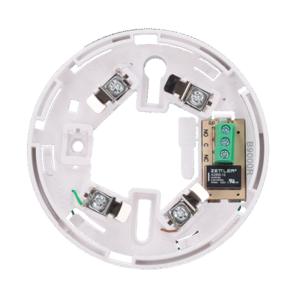 Base de perfil bajo con relé