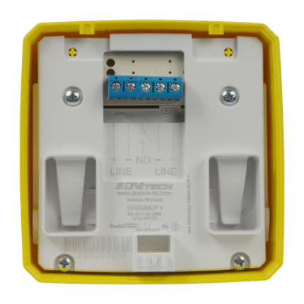 Pulsador rearmable – Especial para panel de extinción –
