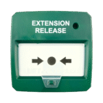 Pulsador rearmable – Especial para panel de extinción –