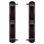 4 haces 100m Detector de barrera solar por infrarrojos