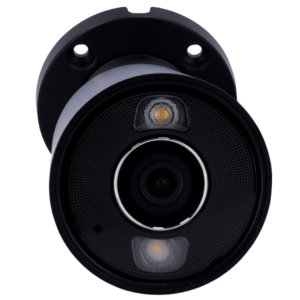 Cámara IP Bullet 5 Megapixel Ajax – 1/2.8" Progressive Scan CMOS – Lente 4 mm | Ranura MicroSD hasta 256GB – IR 50 m | Luz blanca 50 m | PoE 802.3at/af – Con Inteligencia Artificial – Color Negro