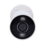 Cámara IP Bullet 5 Megapixel Ajax – 1/2.8" Progressive Scan CMOS – Lente 4 mm | Ranura MicroSD hasta 256GB – IR 50 m | Luz blanca 50 m | PoE 802.3at/af – Con Inteligencia Artificial – Color Blanco