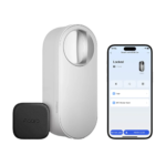 Cerradura inteligente para puerta con llave NFC y app móvil