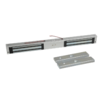 Cerradura magnética para puerta doble de acceso controlado