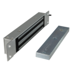 Cerradura magnética empotrada para puerta de acceso controlado