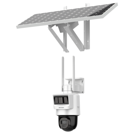 Cámara de vigilancia solar con 4G para exteriores sin luz ni wifi