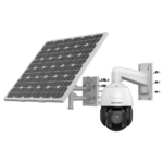 Cámara de seguridad solar giratoria con 4G para exteriores sin luz