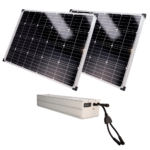 Kit solar para cámaras de seguridad en zonas sin luz eléctrica