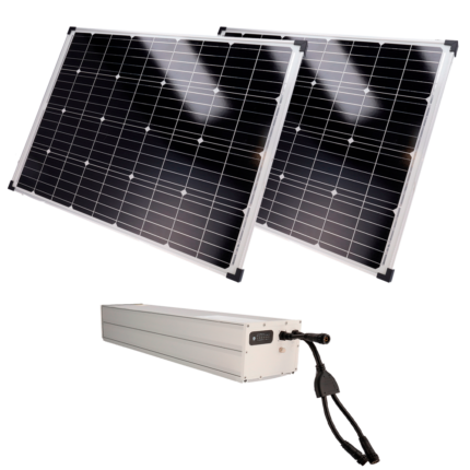 Kit solar para cámaras de vigilancia en zonas sin luz eléctrica