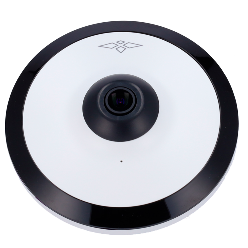 Cámara de vigilancia 360° para tiendas con audio integrado